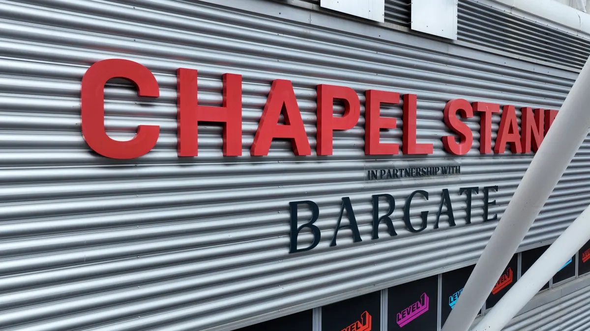 Southampton name Bargate as first Official Chapel Stand Partner