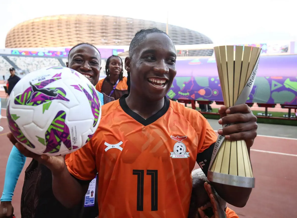 Barbra Banda nommée dans l’équipe-type de la CAN féminine 2026 après l’élimination de la Zambie