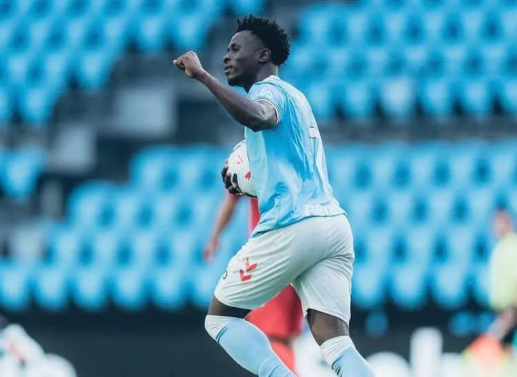 Bernard Somuah scores first La Liga 2 goal in Celta Fortuna 4-2 win