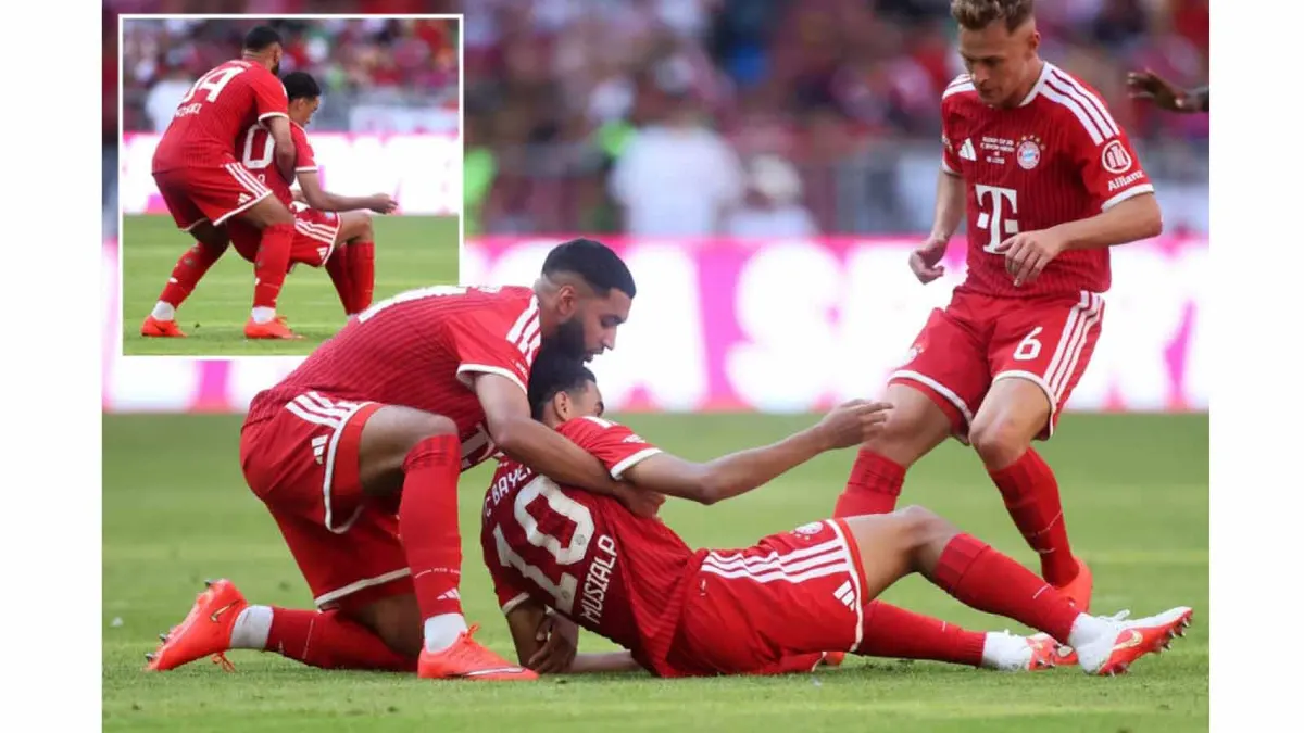 Bayern Munich 3-1 Leipzig: Nigerian-born Musiala declared fine