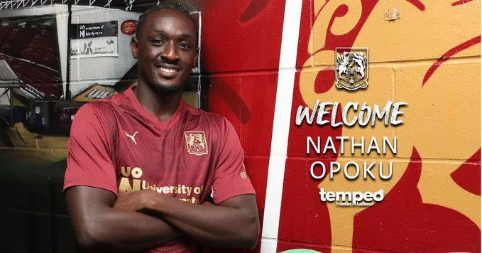 Ghana forward Nathan Opoku joins Northampton from Leicester City