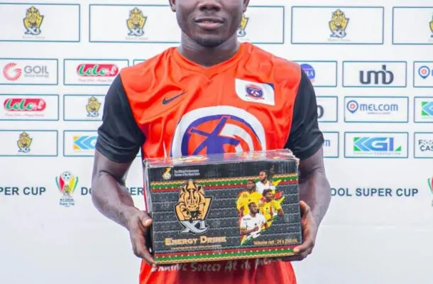 Thomas Okyere earns Man of the Match in Attram De Visser win