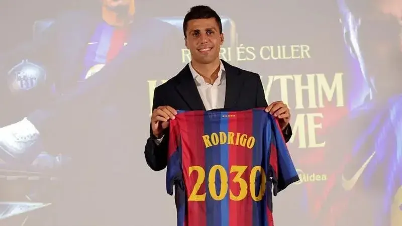 Le vainqueur de la Coupe du monde Rodri rejoint Barcelone après sept ans à City