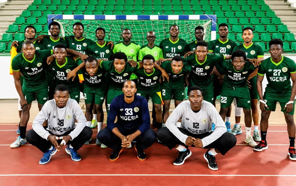 Nigeria Open 22-Player Camp for African Cadets Men’s Handball Championship