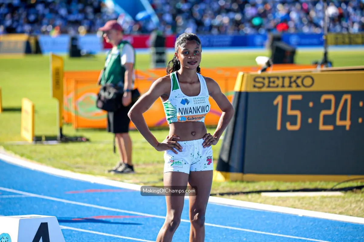 Rosemary Nwankwo targets better finish after U20 100m setback