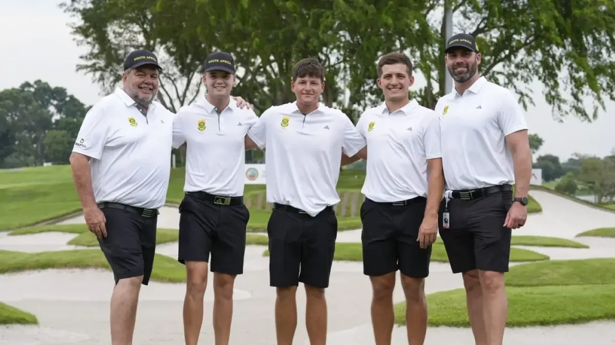Golf SA nommé pour le prix de la Fédération de l’année aux SA Sports Awards