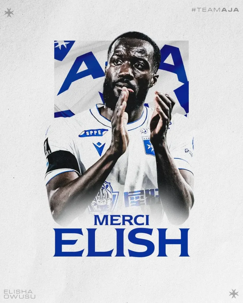 Auxerre confirme le départ d’Elisha Owusu après 93 apparitions avec le club