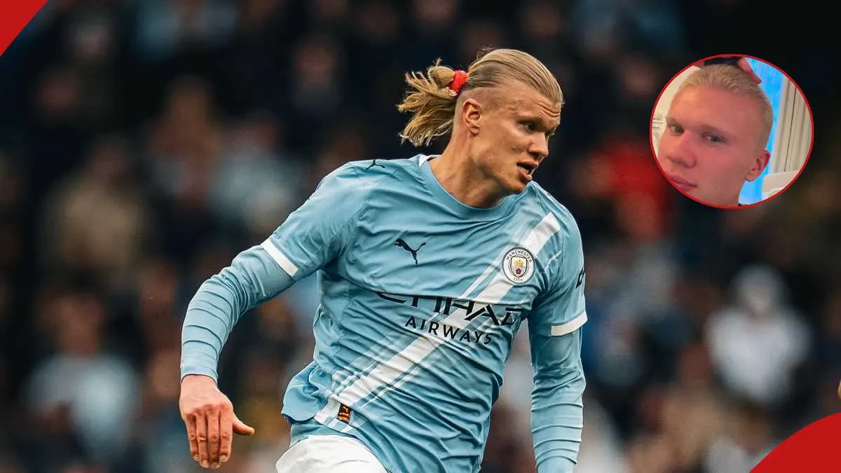Haaland dévoile une coiffure plus courte avant le match d’ouverture de Manchester City en Premier League