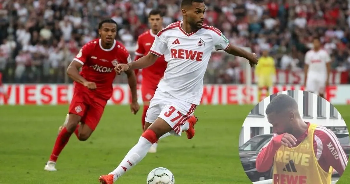 ماينا يغادر تدريب كولن باكياً قبل افتتاح الدوري الألماني