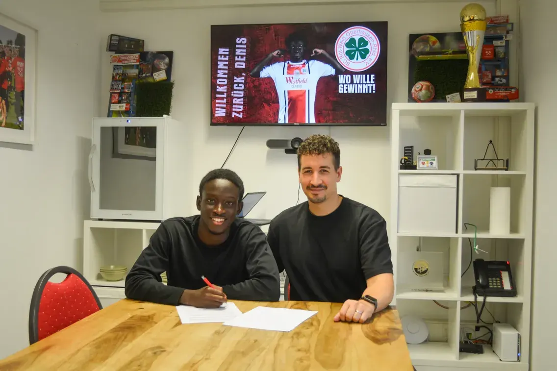 Denis Donkor returns to Rot-Weiss Oberhausen for new season