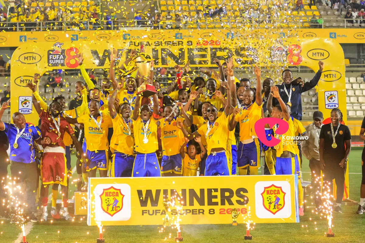 KCCA bat NEC 1-0 et remporte la FUFA Super 8 2026 après huit ans