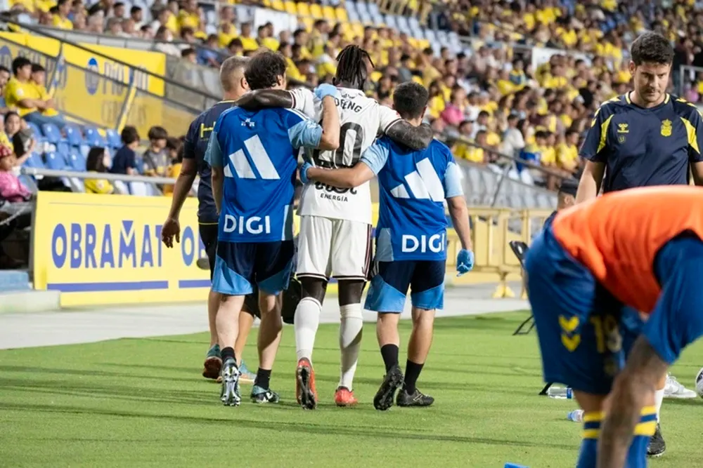 Samuel Obeng ruled out for season after ACL injury at Albacete