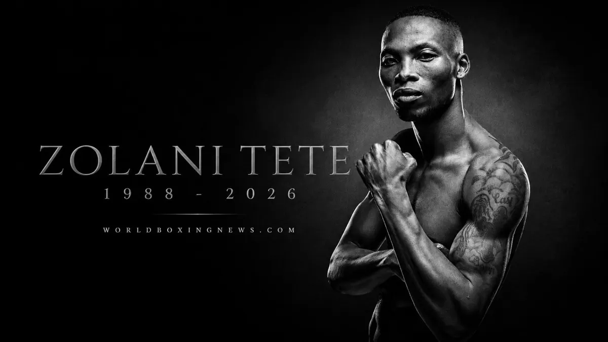 Le champion dans deux catégories Zolani Tete assassiné en Afrique du Sud à 38 ans