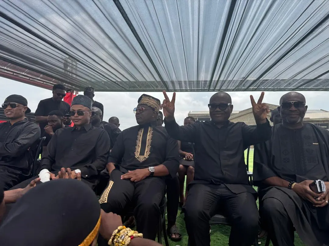 Nyantakyi et Afriyie se retrouvent aux rites funéraires du père d’Asamoah Gyan