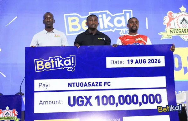 Betika backs Ntugasaze FC with Shs100m for Uganda Premier League