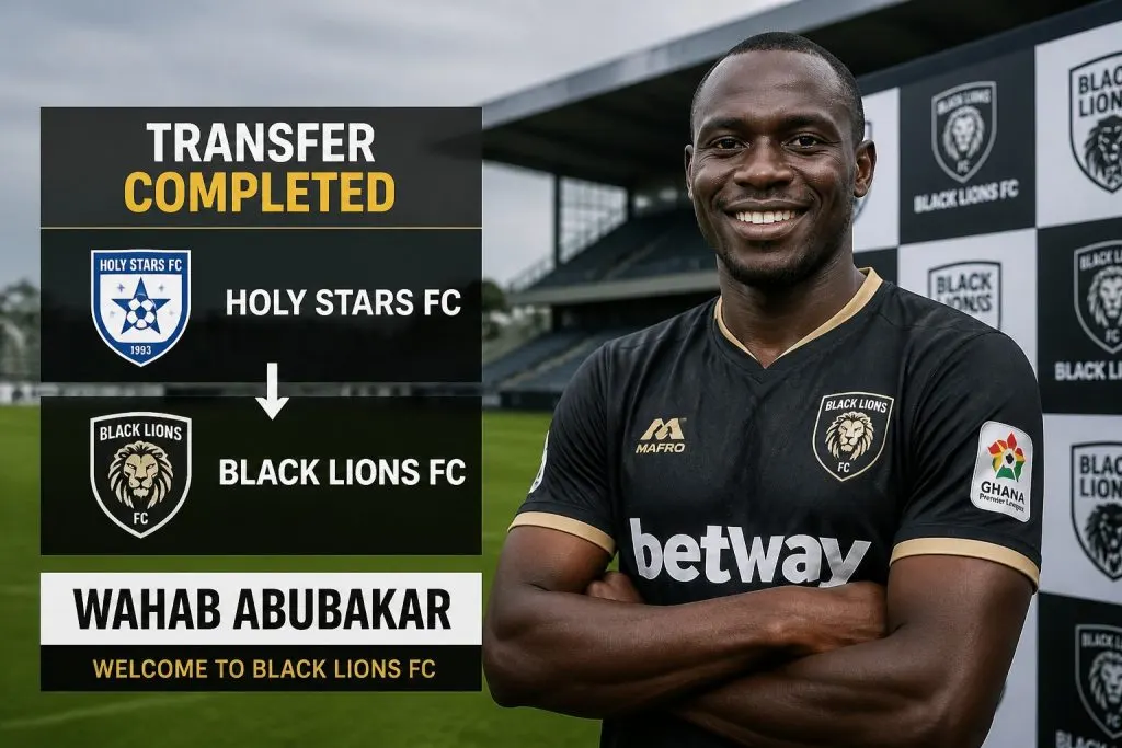 Wahab Abubakar rejoint le Black Lions FC du Botswana en provenance de Holy Stars