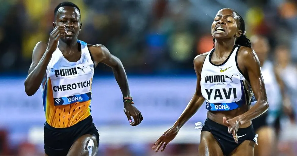 Winfred Yavi devance Cherotich 9:00.04-9:01.90 à la Ligue de diamant de Lausanne