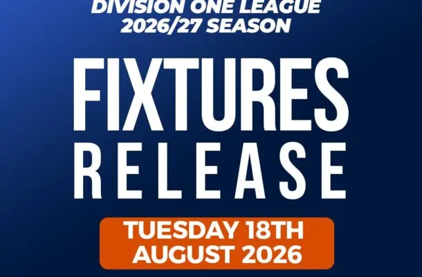 GFA to release 2026/27 Division One League fixtures on August 18