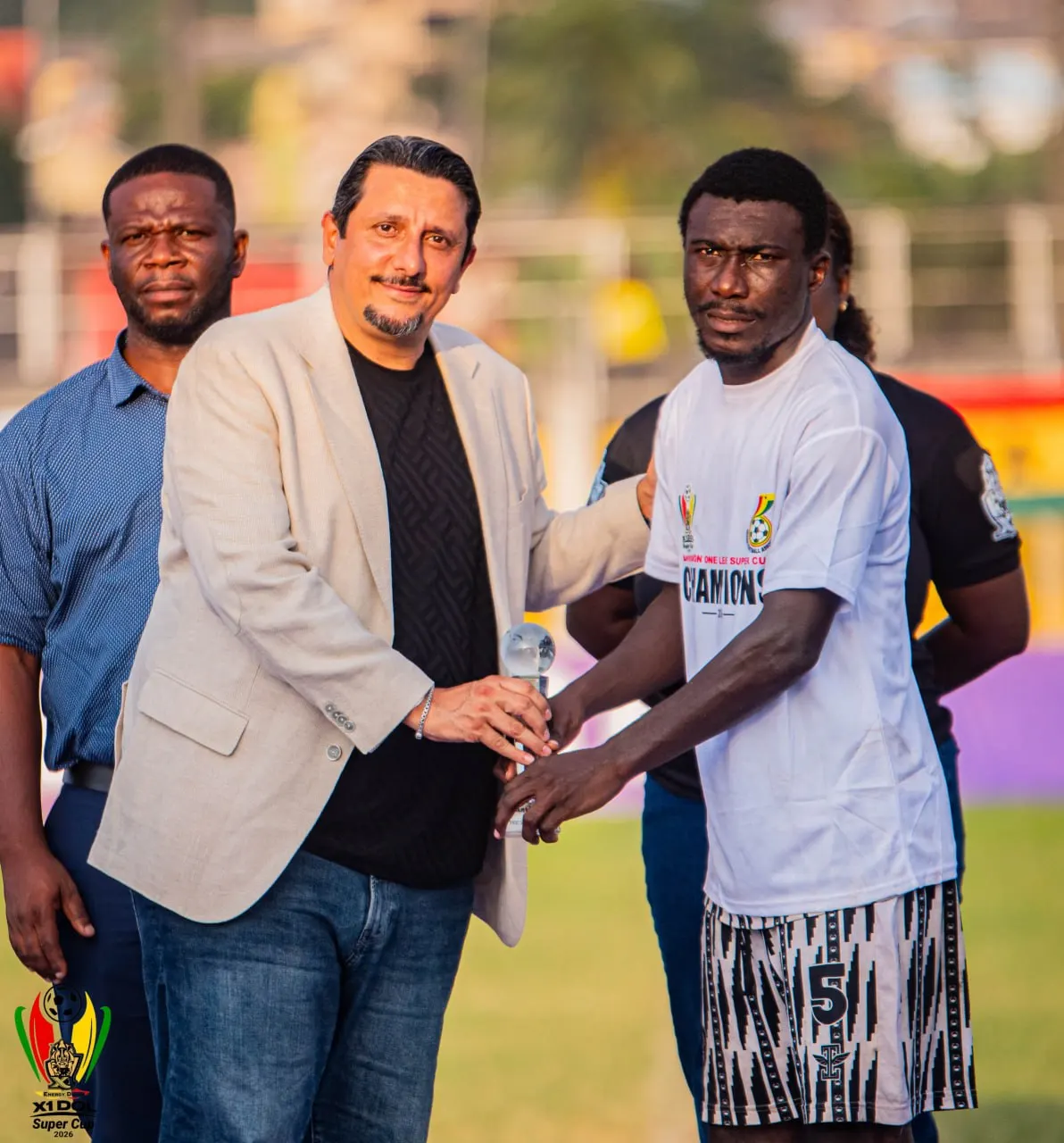 Isaiah Okyere wins Best Player award at 2026 X1 DOL Super Cup