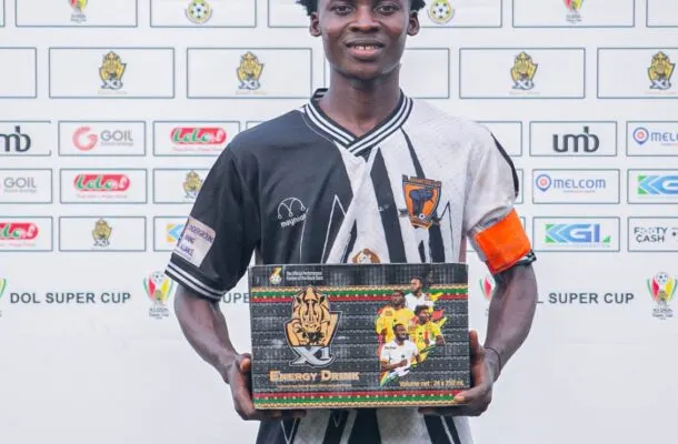 اختيار ديفيد جيامفي جونيور رجل المباراة في تعادل AshantiGold