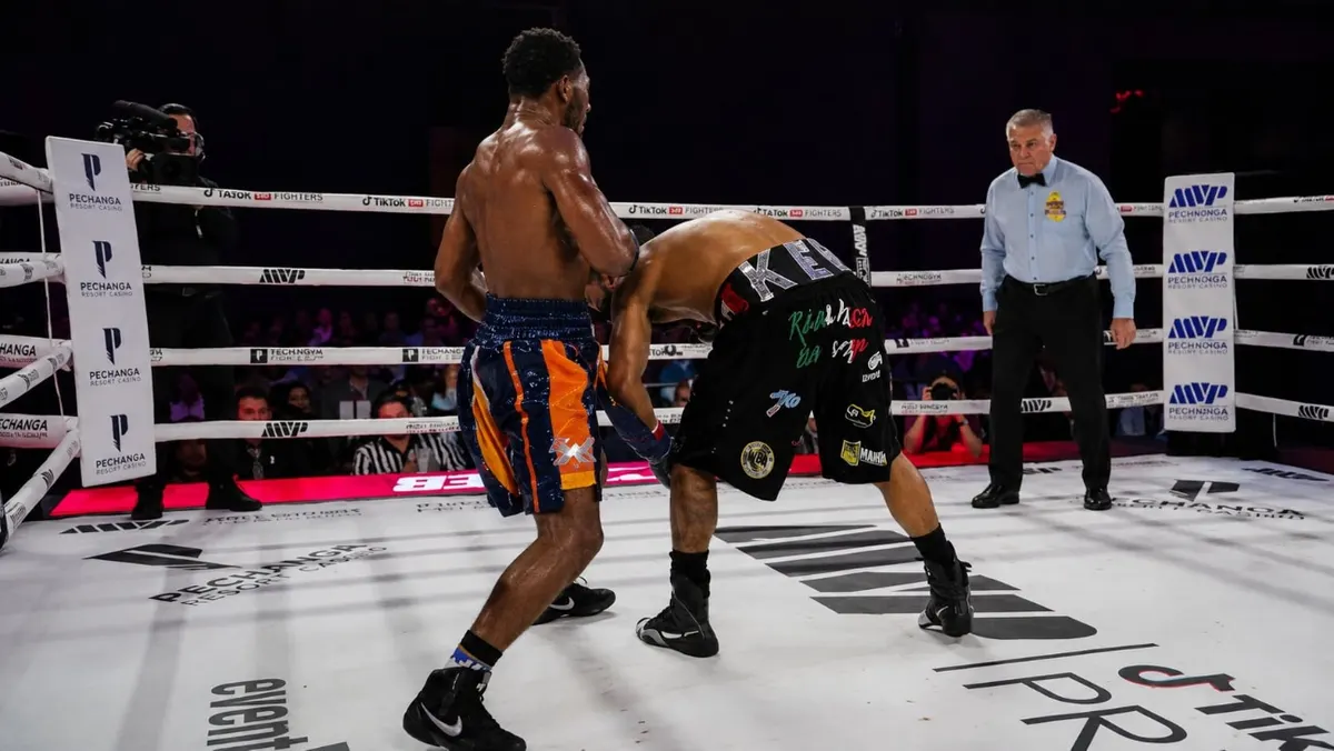 Jahmal Harvey wins by second-round KO over Hammet Keb in Temecula