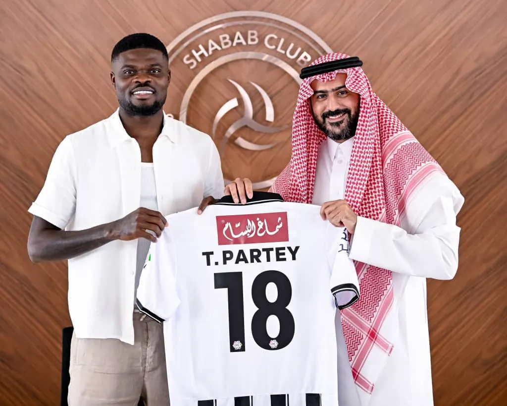 الغاني توماس بارتي ينضم إلى الشباب في الدوري السعودي للمحترفين