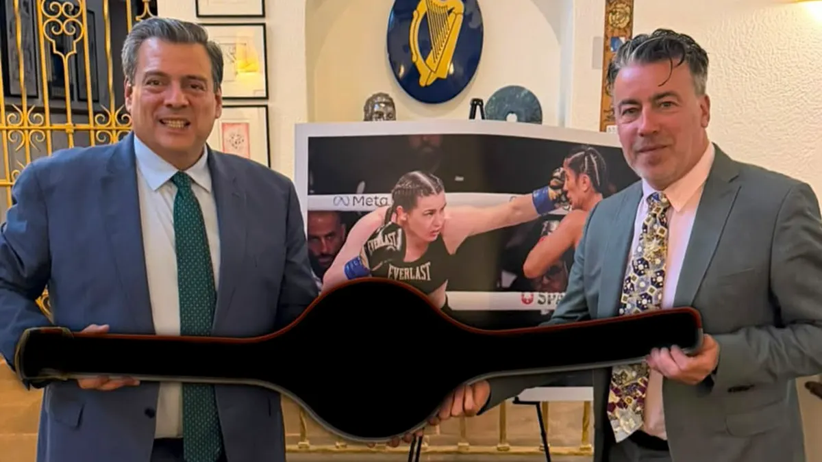 WBC presents Queen of the Celts belt ahead of Taylor-Pili bout