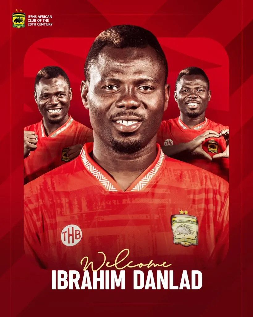 Ibrahim Danlad returns to Asante Kotoko after two years in Ethiopia