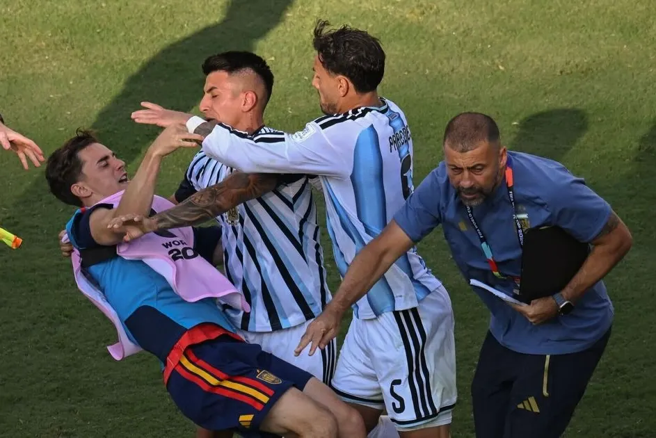 Paredes given 10-match ban after Argentina’s 1-0 World Cup final brawl