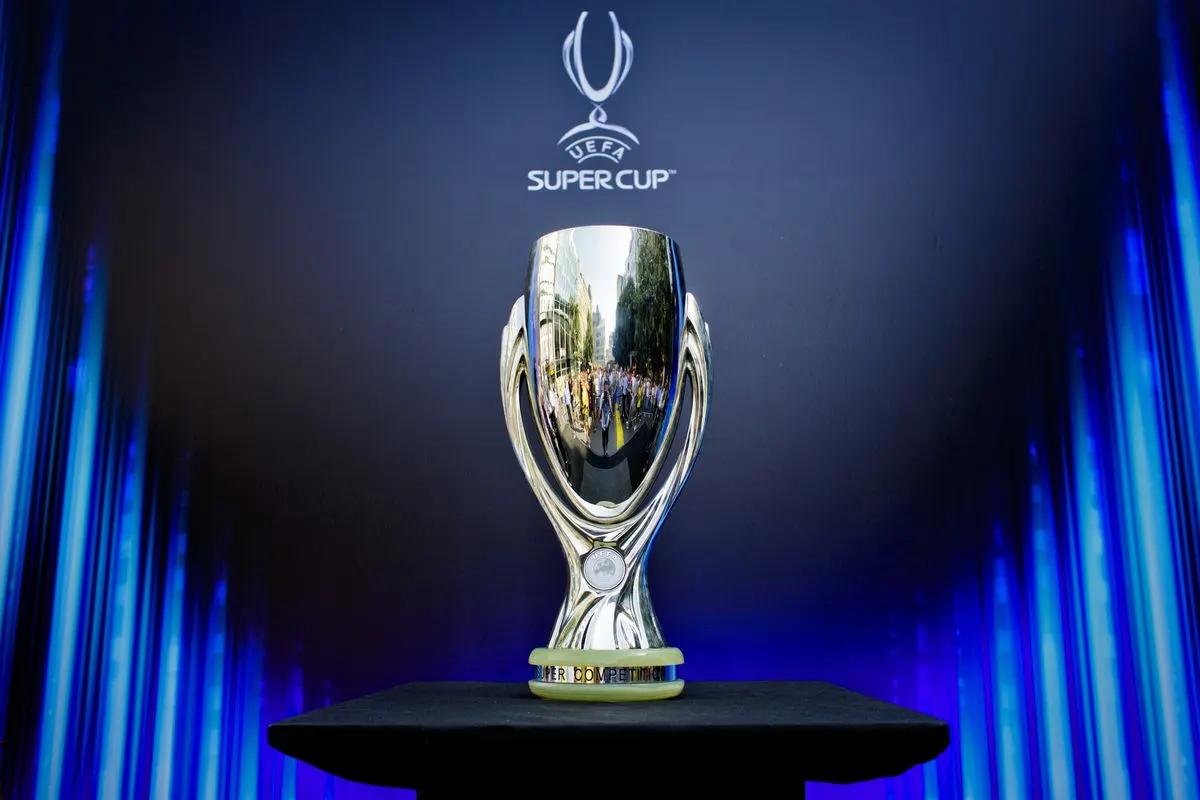 Le Real Madrid en tête du classement des vainqueurs de la Supercoupe de l'UEFA