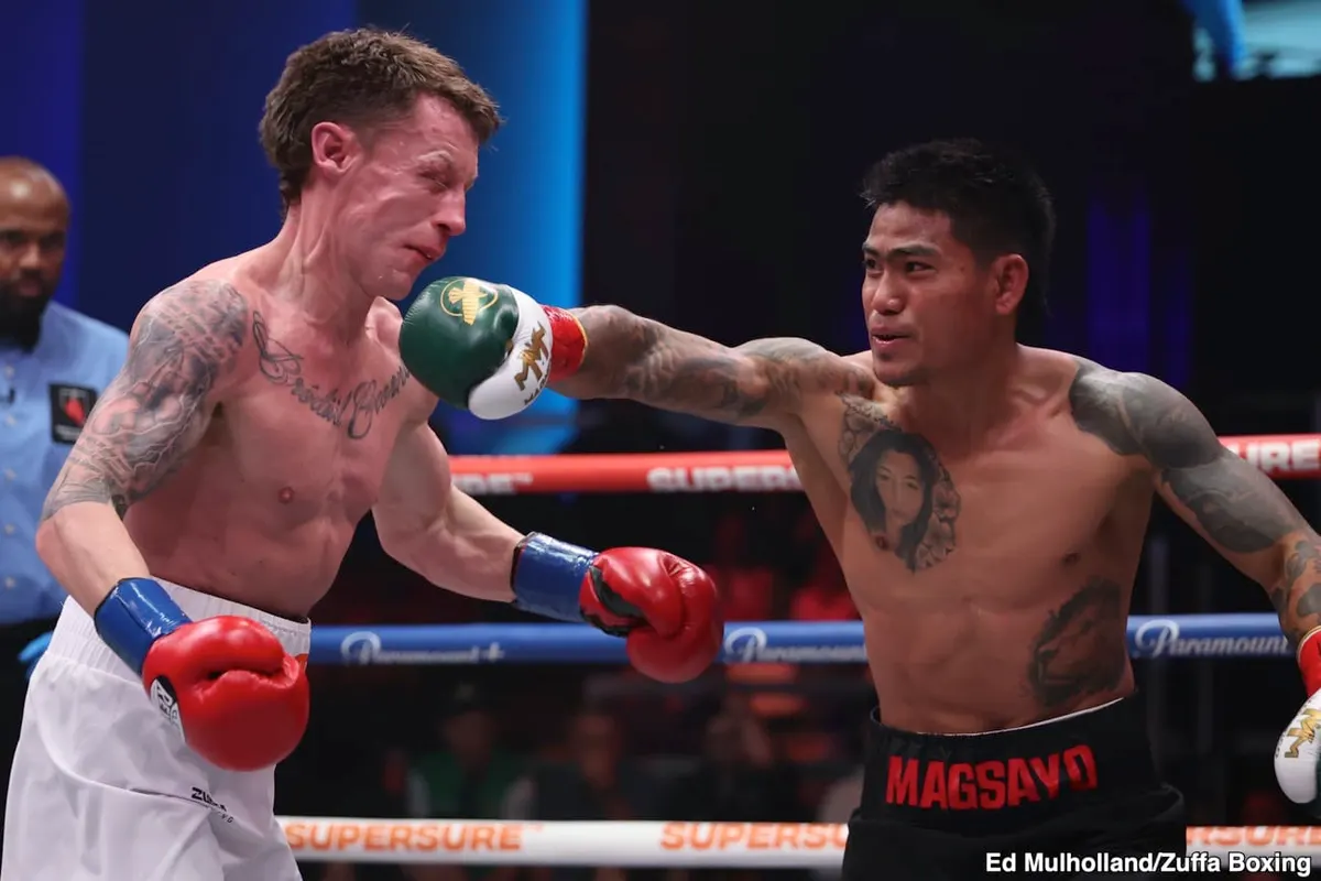 Mark Magsayo affrontera Andres Cortes lors de la carte Garcia-Benn