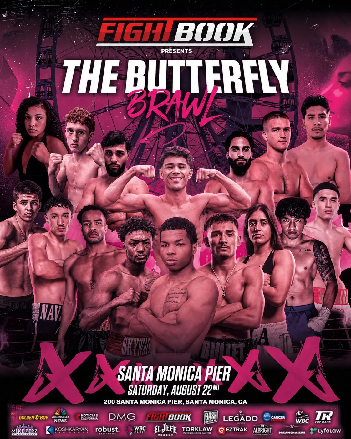 Butterfly Brawl returns to Santa Monica Pier with 15-bout card