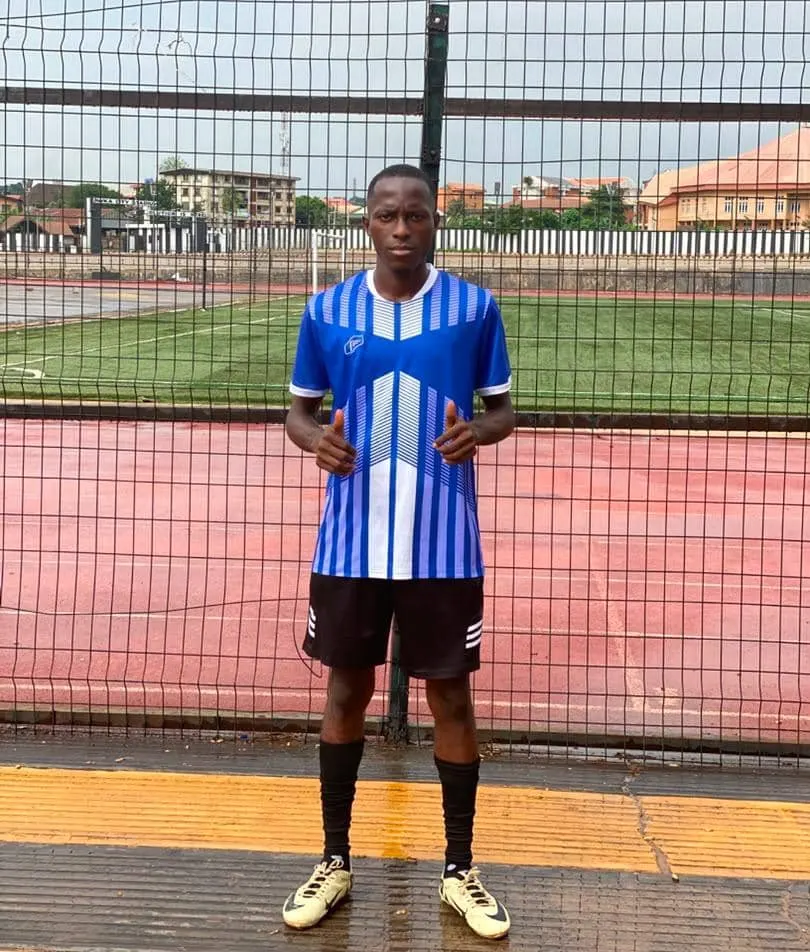 Nigerian Nzekwe Tochukwu Augustus wants a legacy beyond football