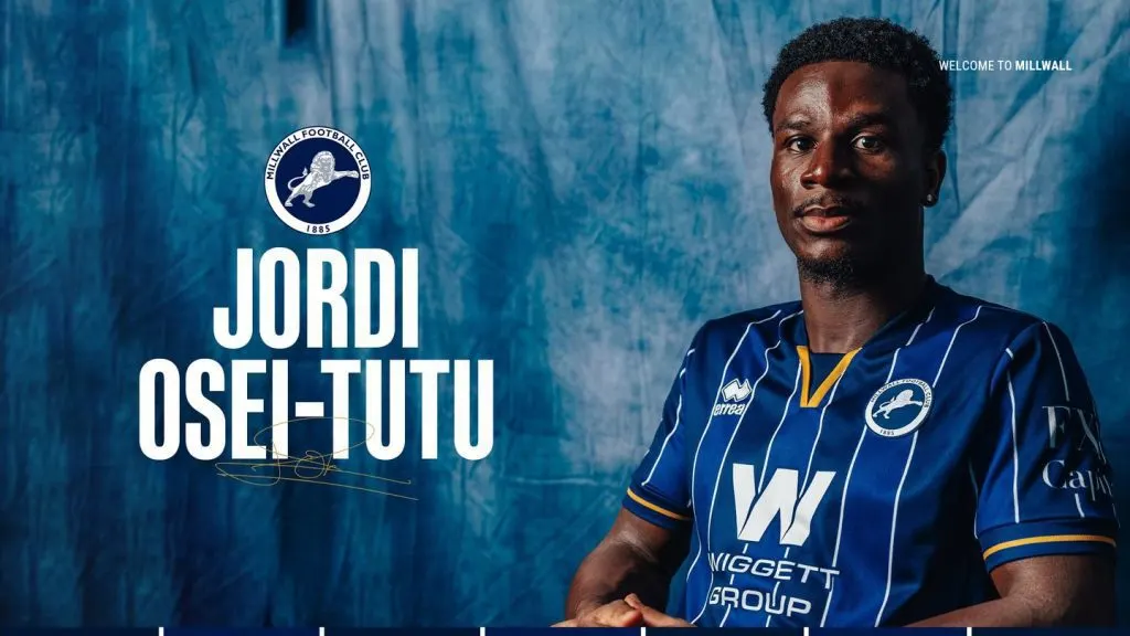 Millwall recrute le défenseur anglo-ghanéen Jordi Osei-Tutu