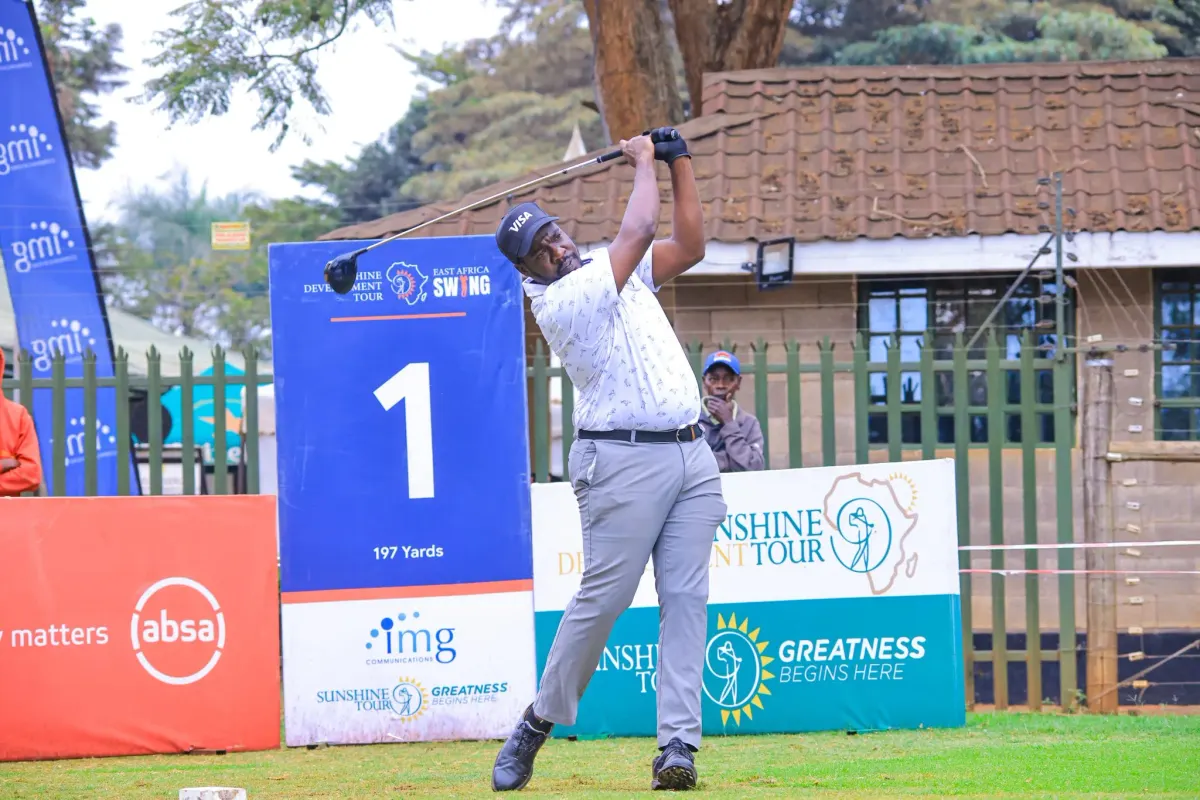 Nduva, Nsanzuwera share 5-under lead at Sunshine Development Tour