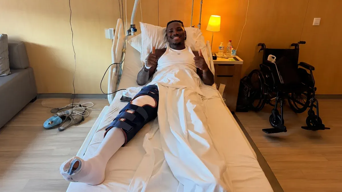 Christantus Uche has successful knee surgery after Getafe injury