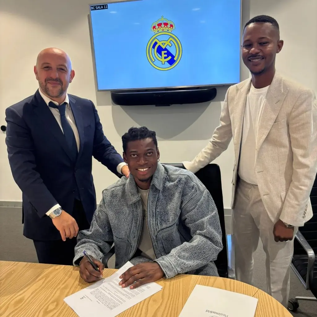 Le Real Madrid recrute le défenseur ghanéen Oscar Naasei avant la saison de LaLiga