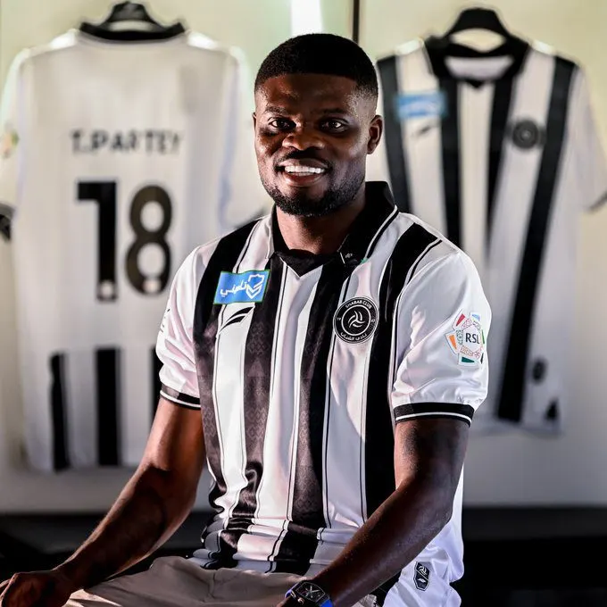 Thomas Partey takes No. 18 shirt after Al Shabab Saudi move