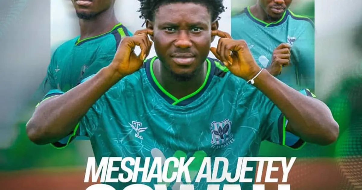 FC Samartex sign midfielder Meshack Adjetey Sowah from Vision FC