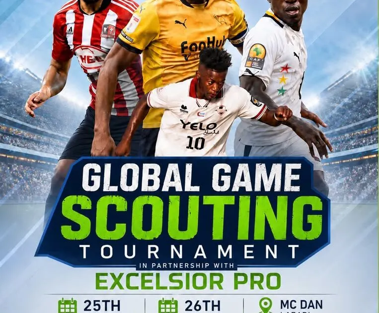 أكرا تستضيف بطولة Global Game Scouting للبحث عن المواهب في سبتمبر 2026