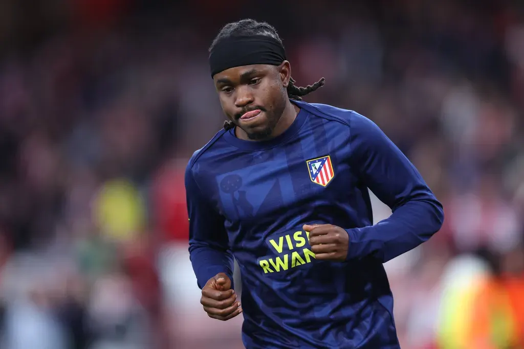 Lookman salue Koke et les supporters de l'Atletico Madrid