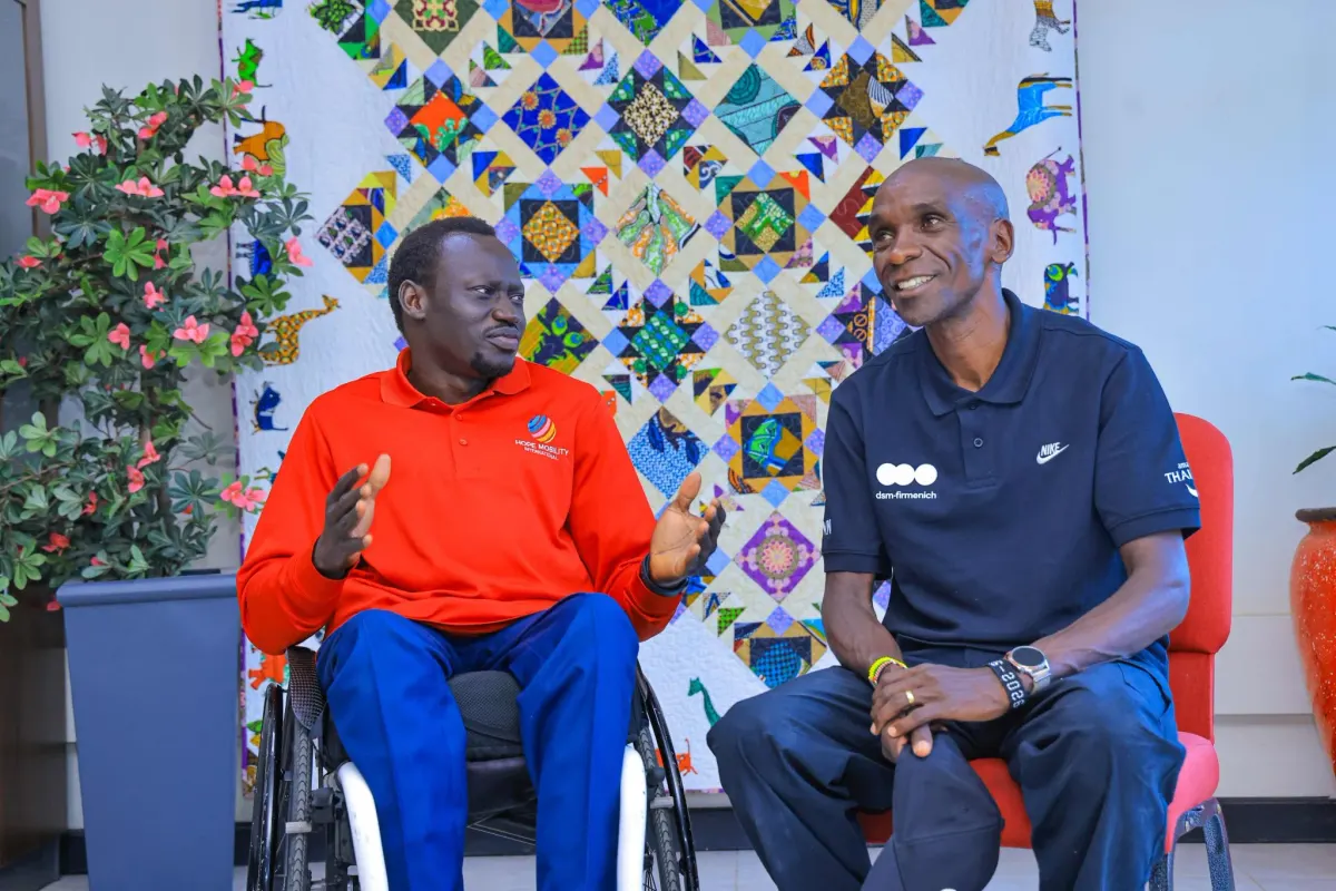 Panther targets wheelchair history at Standard Chartered Marathon